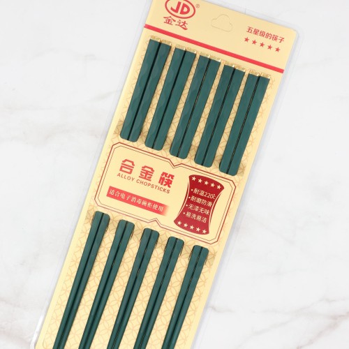 梅花顶合金筷